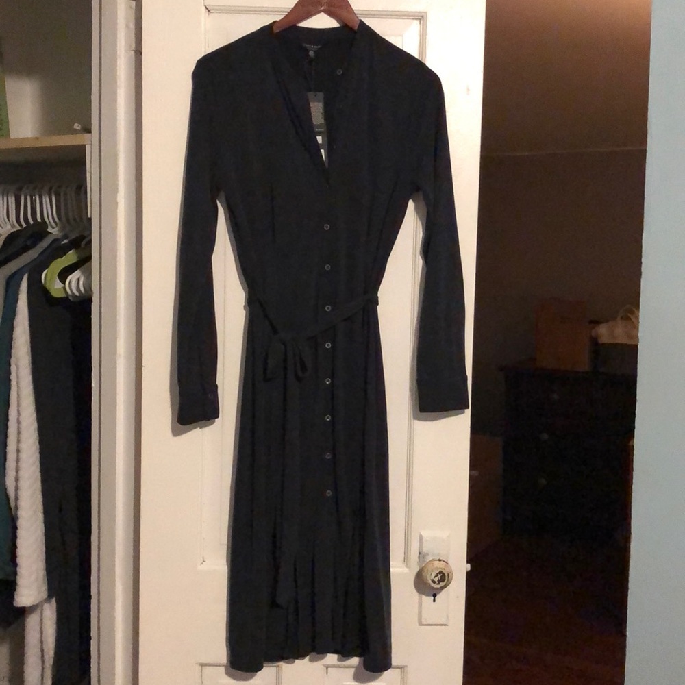 Dark grey dress